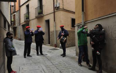 Tafalla celebra un atípico día de San Sebastián sin ningún acto civil