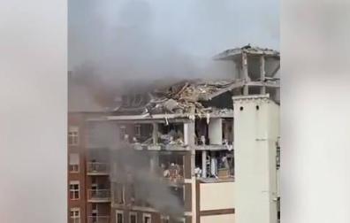 Registrada una fuerte explosión en la calle Toledo de Madrid, a la altura de una residencia de ancianos