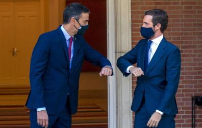 Casado dice que por él "no va a quedar" y ve posible acuerdos con Sánchez
