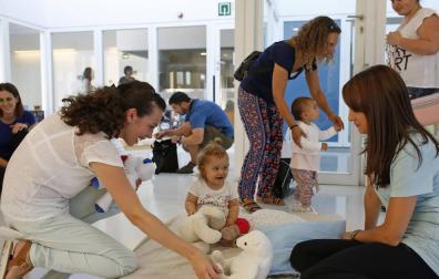 Inicio del curso en la escuela infantil Hello Azpilagaña en agosto de 2017.