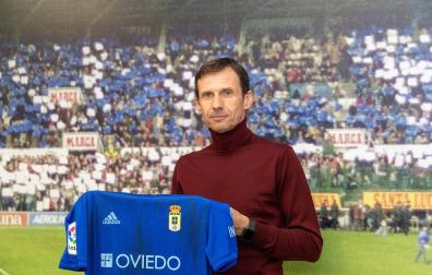 Cuco Ziganda, nuevo entrenador del Oviedo.