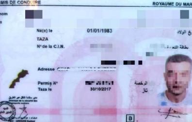 Denunciado en Pamplona por circular con un carné de conducir falso