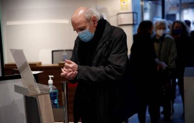 La participación al mediodía es del 22,59%, 12 puntos menos que en 2017