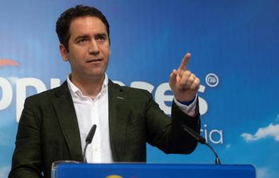 El secretario general del Partido Popular, Teodoro García Egea.