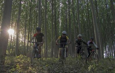 Fotografía espacio BTT Tierra Estella.
