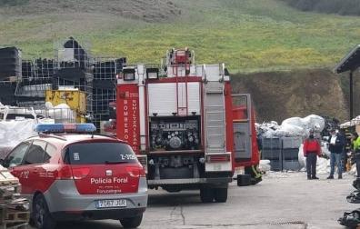 Un fallecido en un accidente laboral ocurrido en una empresa de Sorauren