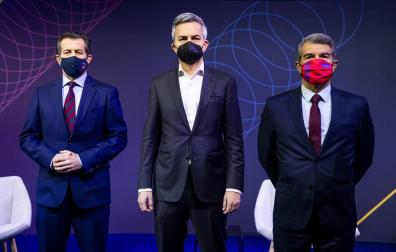 Los candidatos a la presidencia discrepan sobre la detención de Bartomeu