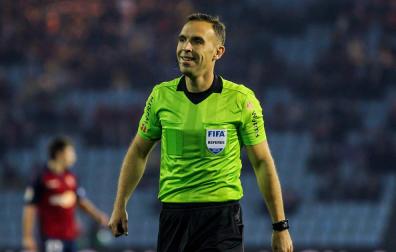 El balear Cuadra Fernández arbitrará el Osasuna-Barcelona