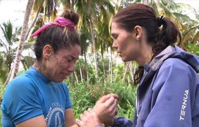 La navarra Paloma abandona 'El Conquis' tras la expulsión de Caren