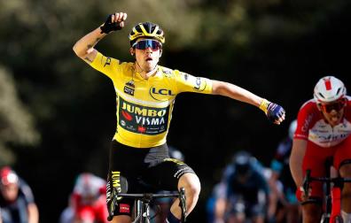 Roglic gana al esprint en la sexta etapa de la París-Niza