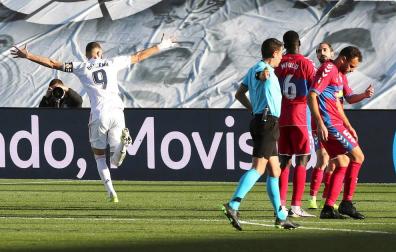 Benzema sale al rescate del Real Madrid