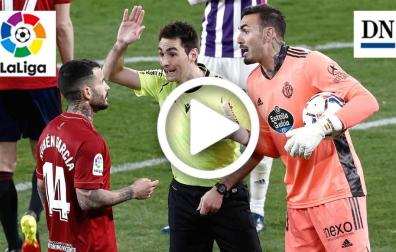 Resumen del Osasuna 0-0 Valladolid en vídeo