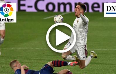Resumen del Huesca 0-0 Osasuna en vídeo