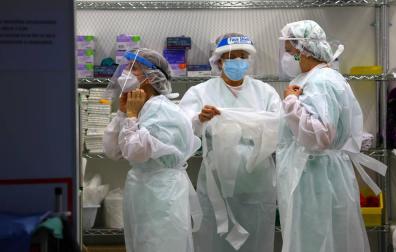 39 navarros se encuentran hospitalizados por covid, 3 de ellos en la UCI