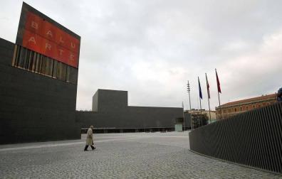 Foto genérica de Baluarte, uno de los edificios en los que se celebrará el festival dInternacional de Cine en Navarra