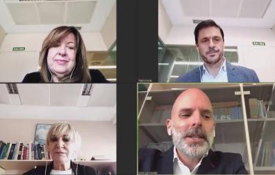 Participantes en el Foro DN en vivo sobre teletrabajo