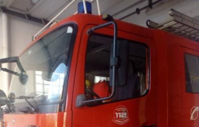 Un herido leve y dos afectados por inhalación de humo en el incendio de una vivienda en Sangüesa