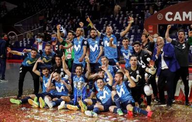 El Movistar Inter devora al Barça y se hace con su undécima Copa de España