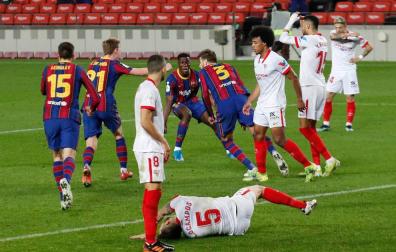 El Barcelona remonta ante el Sevilla y jugará la final