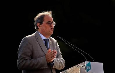 Torra pide de nuevo al Constitucional suspender su inhabilitación