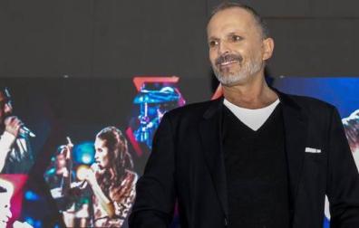 El cantante Miguel Bosé.