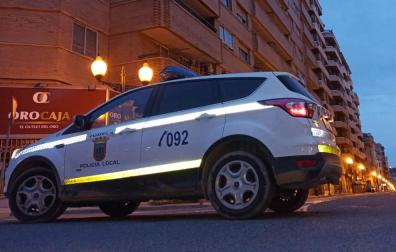 Herida una mujer en Tudela tras caerle un gato desde un primer piso