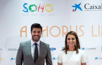 Paula Echevarría y Miguel Torres posan juntos ante la prensa por primera vez