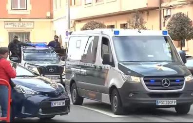 Igor el Ruso llega a la Audiencia de Teruel entre máximas medidas de seguridad