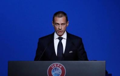 Ceferin (UEFA): "Vamos a imponer todas las sanciones que podamos cuanto antes"