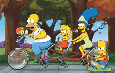 Fotografía de Los Simpsons