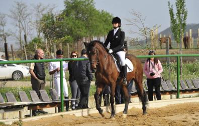 Fotos de la cuarta jornada de la Liga Navarra y de JJDD de hípica en el Club Zahorí de Falce