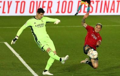 Imágenes del partido entre Real Madrid y Osasuna en el estadio Alfredo Di Stéfano.