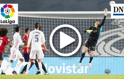 Resumen del Real Madrid 2-0 Osasuna en vídeo