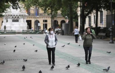La peatonalización de Sarasate norte, a igual cota acera y calzada