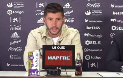 David García: "Mi objetivo es seguir en Osasuna muchos años"