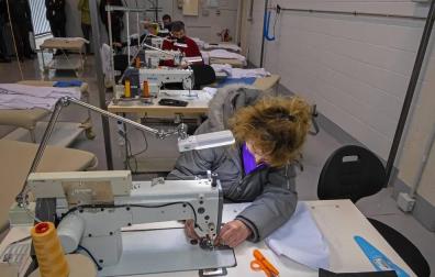 Amimet confía en el tirón del textil para consolidar su taller en Estella