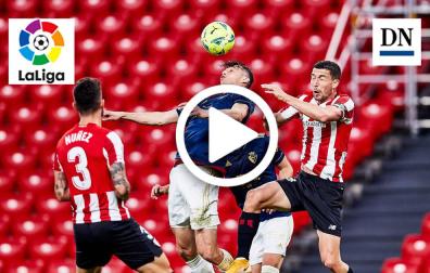 Resumen del Athletic Club 2-2 Osasuna: Gol de Ante Budimir (2-2)