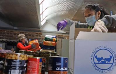 El Banco de Alimentos aspira a medio millón de euros en donativos online