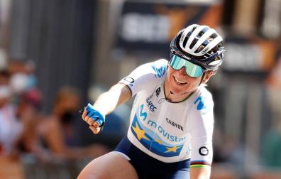 Annemiek Van Vleute: “Me da energía compartir mi experiencia en Movistar”