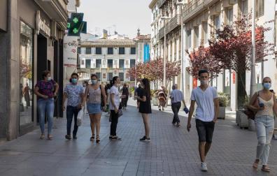 14 denunciados por no usar mascarilla este pasado lunes