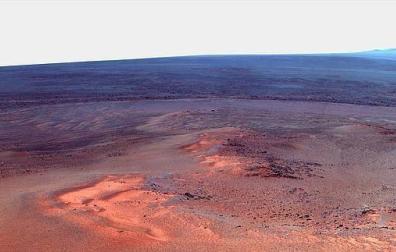Superficie del planeta Marte.