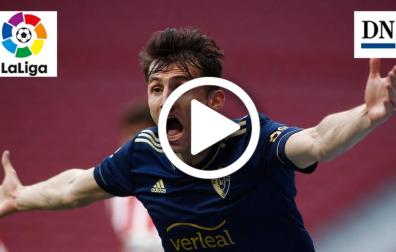 Resumen del Atlético 2-1 Osasuna: gol de Budimir (0-1)