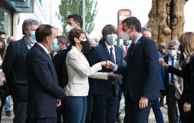 Chivite cierra filas con Sánchez en  los posibles indultos por el 'procés'