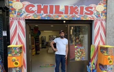 Nueva tienda de chuches en la antigua heladería Nalia en Sarasate