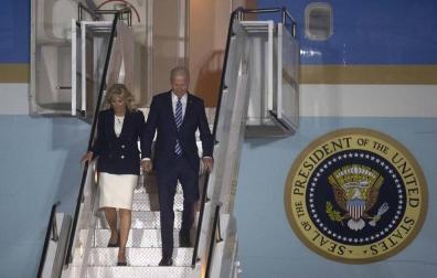 Biden proclama "la vuelta de Estados Unidos" en su primera gira en el extranjero