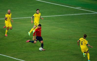 La Roja, incapaz de superar el muro sueco