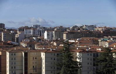 Panorámica del barrio de la Milagrosa.