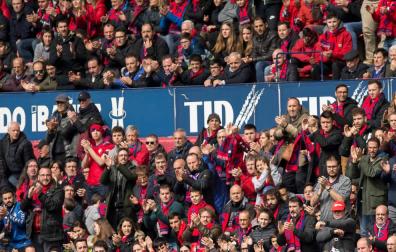 Osasuna sorteará entradas entre sus socios si el aforo no es del 100%