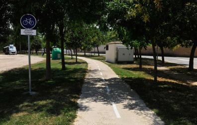 Carril bici, Pamplona
