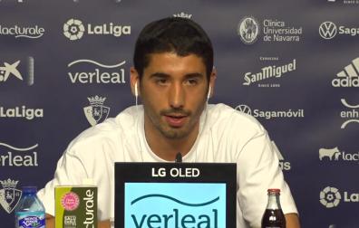 José Ángel ‘Cote’, en un momento de la rueda de prensa telemática